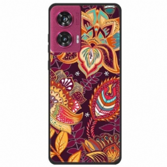 Coque Motorola Edge 50 Fusion Fleurs d'Or de Cercis