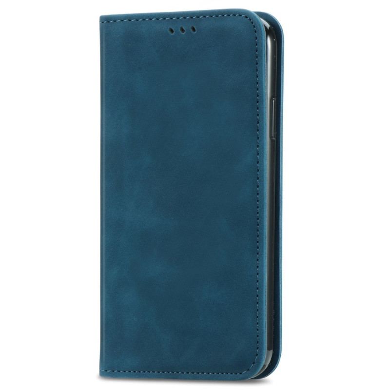 Flip Cover Motorola Edge 50 Fusion Effet daim