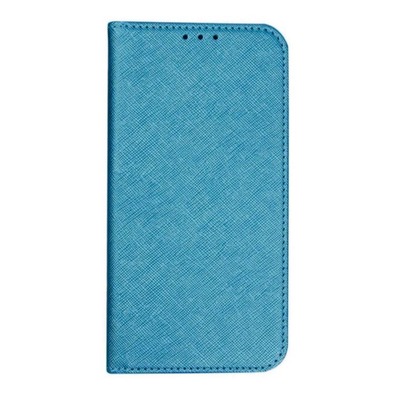 Flip Cover Motorola Edge 50 Fusion Texture Croisée