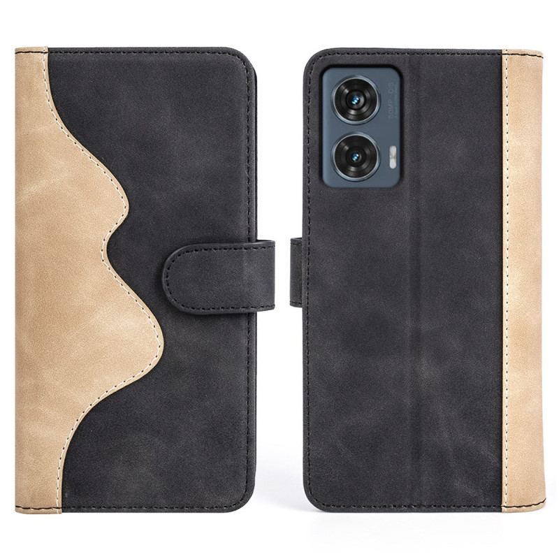 Housse Motorola Edge 50 Fusion Bicolore Design