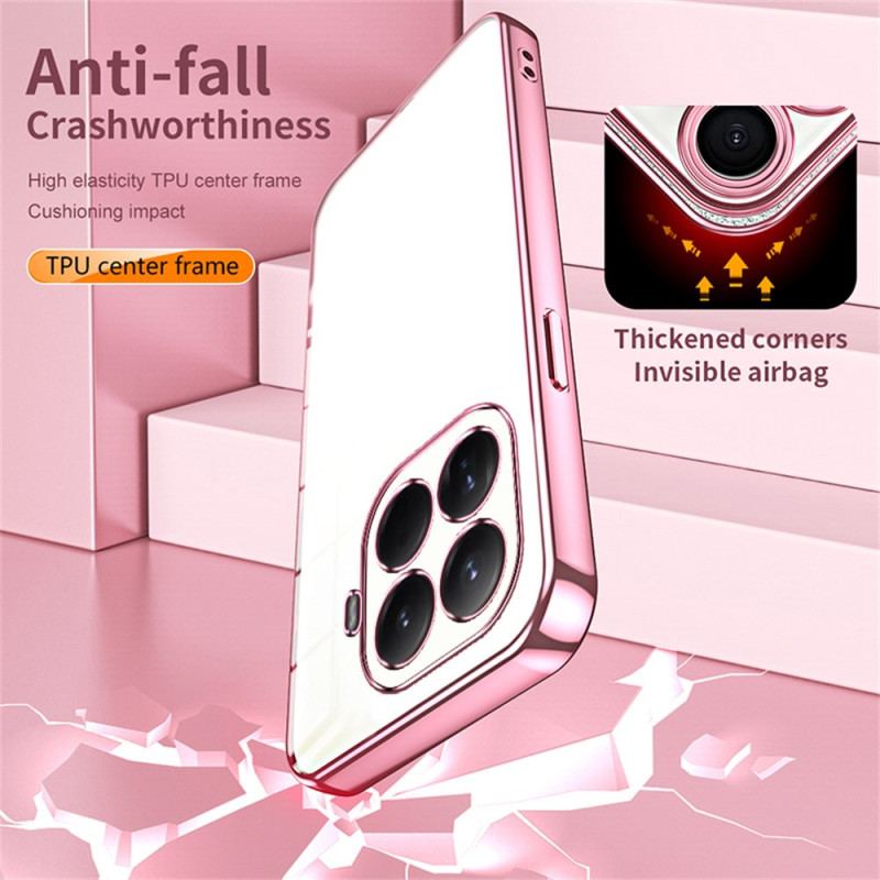 Coque Xiaomi 15T Pro Cadre Effet Métal