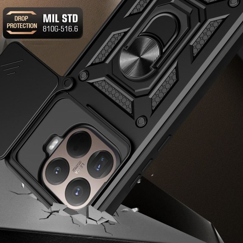 Coque Xiaomi 15T Pro Couvercle Coulissant pour Caméra et Support
