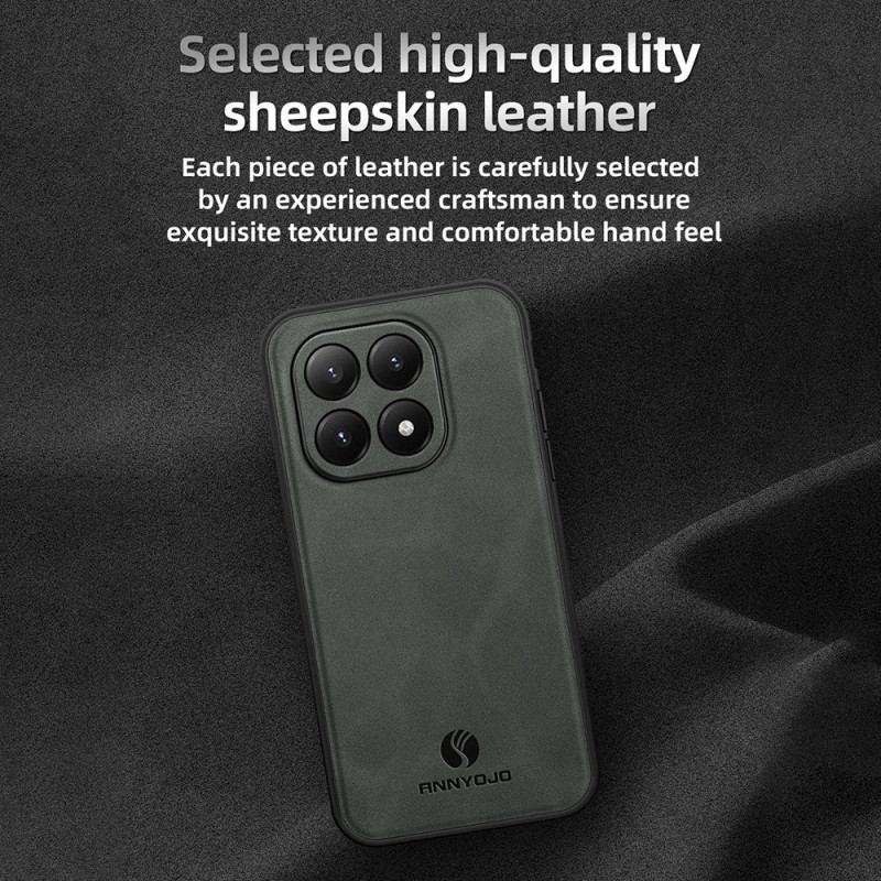 Coque Xiaomi 15T Pro Effet Cuir PINWUYO