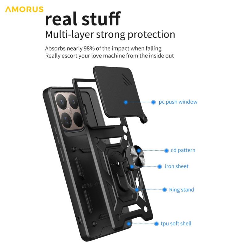 Coque Xiaomi 15T Pro Support et Protection de Caméra