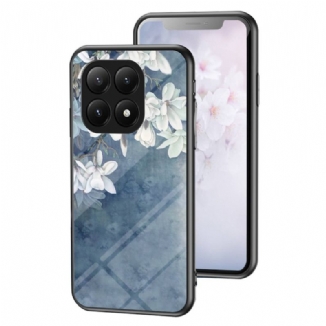 Coque Xiaomi 15T Pro Verre Trempé Florale