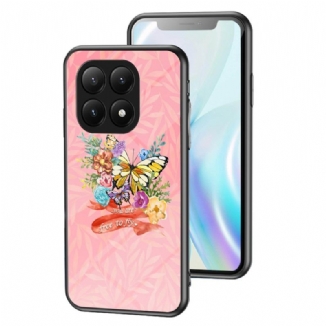 Coque Xiaomi 15T Pro Verre Trempé Papillons