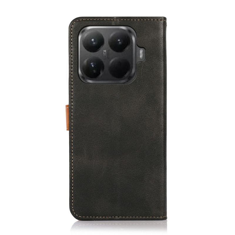 Housse Xiaomi 15T Pro Bouton Doré KHAZNEH