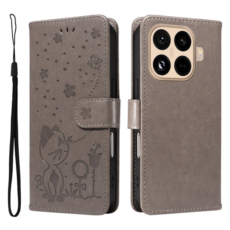 Housse Xiaomi 15T Pro Chat et Abeille