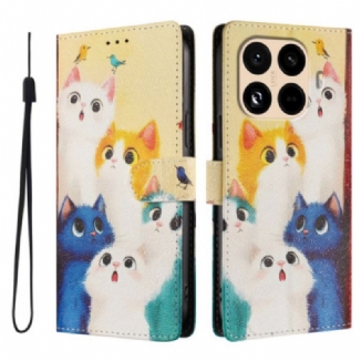 Housse Xiaomi 15T Pro Chats Colorés