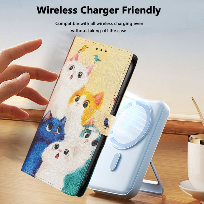 Housse Xiaomi 15T Pro Chats Colorés