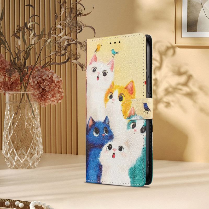 Housse Xiaomi 15T Pro Chats Colorés