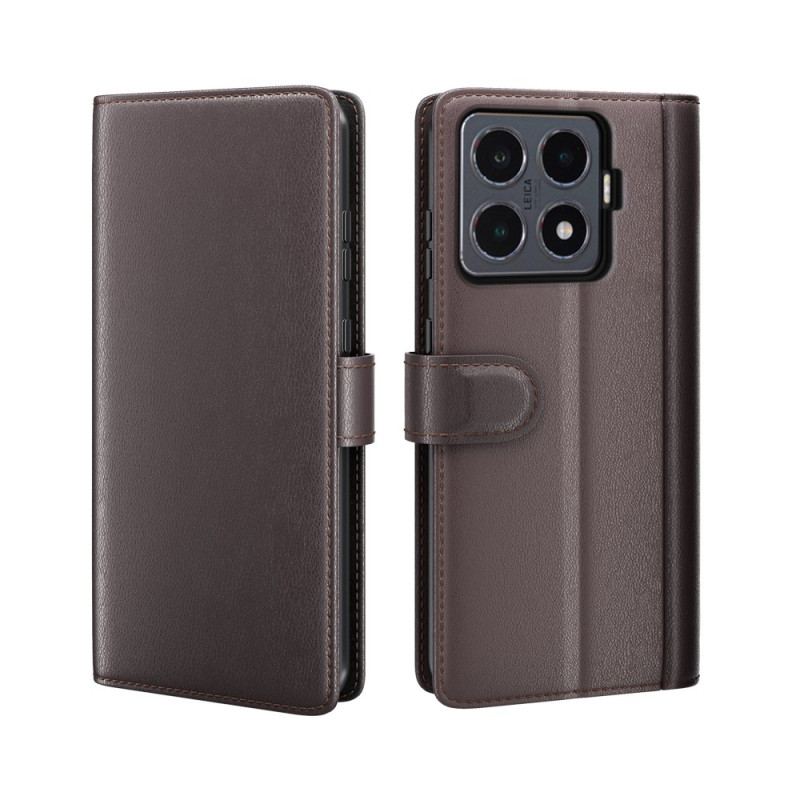 Housse Xiaomi 15T Pro Cuir Véritable