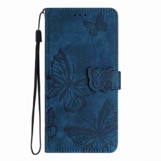 Housse Xiaomi 15T Pro Effet Daim Papillons