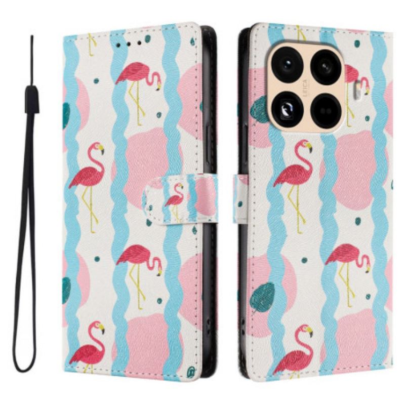 Housse Xiaomi 15T Pro Flamants Roses