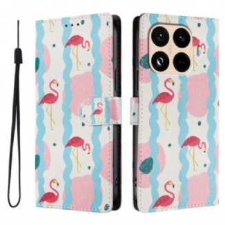 Housse Xiaomi 15T Pro Flamants Roses