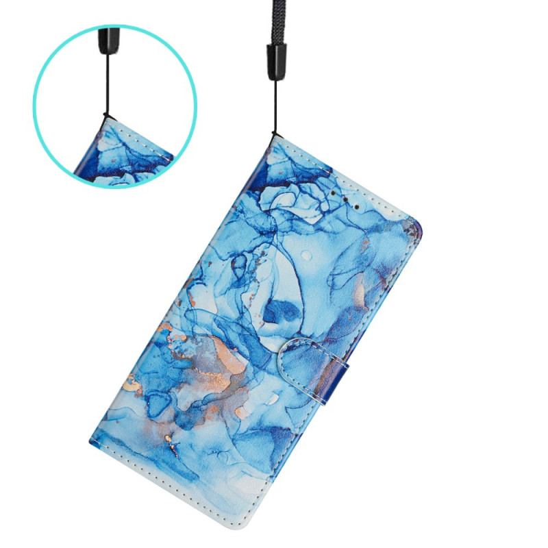 Housse Xiaomi 15T Pro Marbre bleu