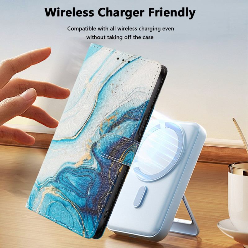 Housse Xiaomi 15T Pro Marbre Bleu