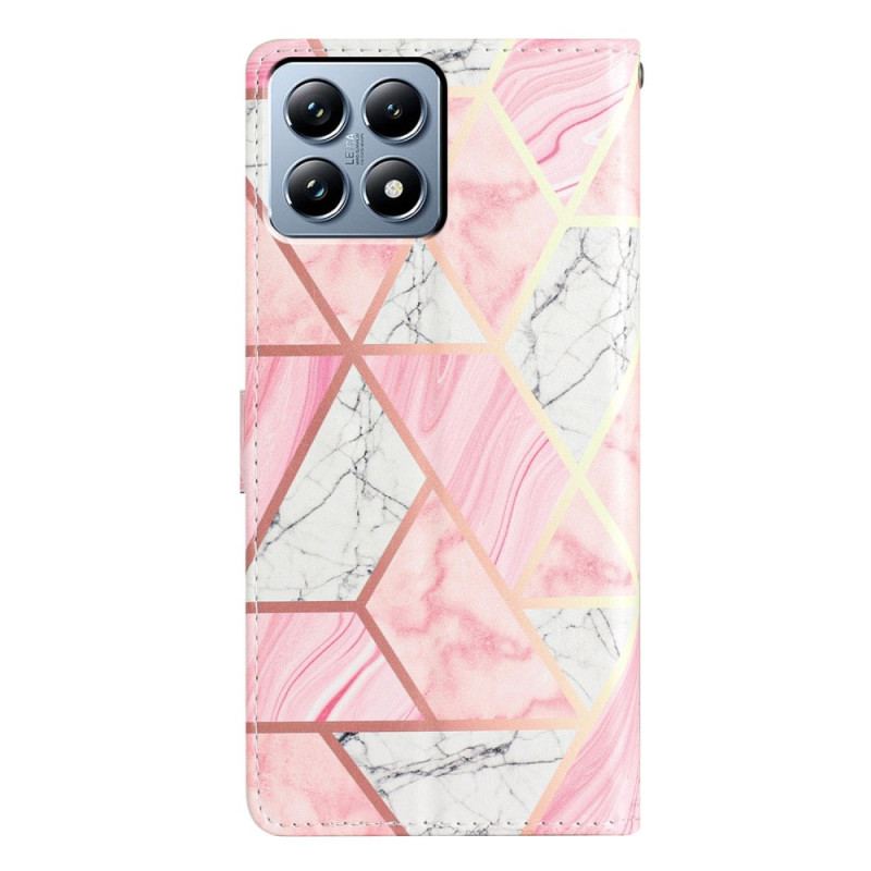 Housse Xiaomi 15T Pro Marbre Rose