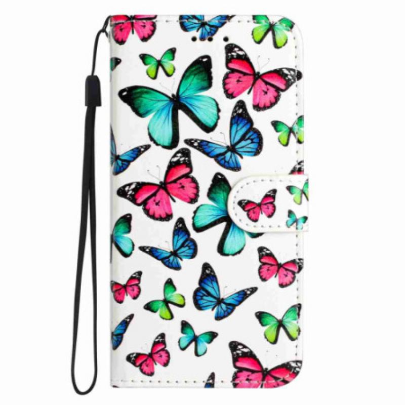 Housse Xiaomi 15T Pro Papillons Colorés
