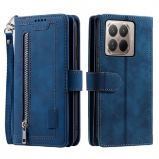 Housse Xiaomi 15T Pro Portefeuille 9 Porte-Cartes