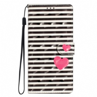 Housse Xiaomi 15T Pro Rayures et Cœur