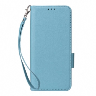 Housse Xiaomi 15T Pro Simili Cuir à Lanière