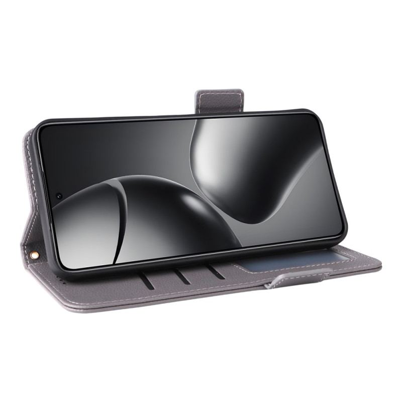 Housse Xiaomi 15T Pro Simili Cuir à Lanière