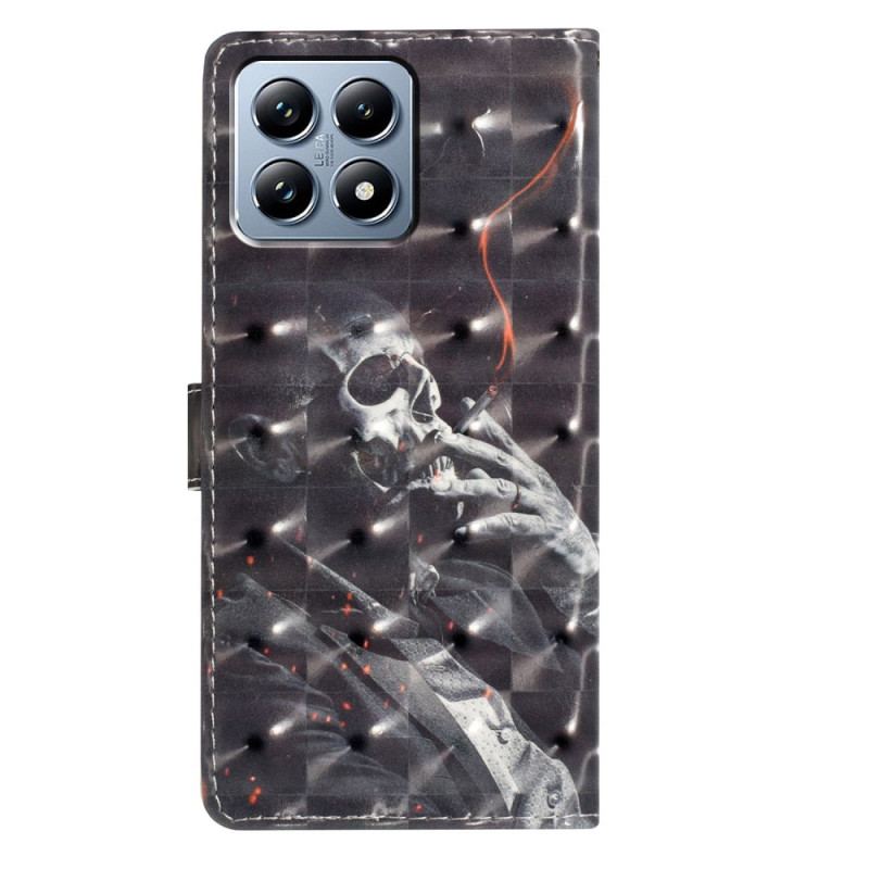Housse Xiaomi 15T Pro Squelette Fumeur