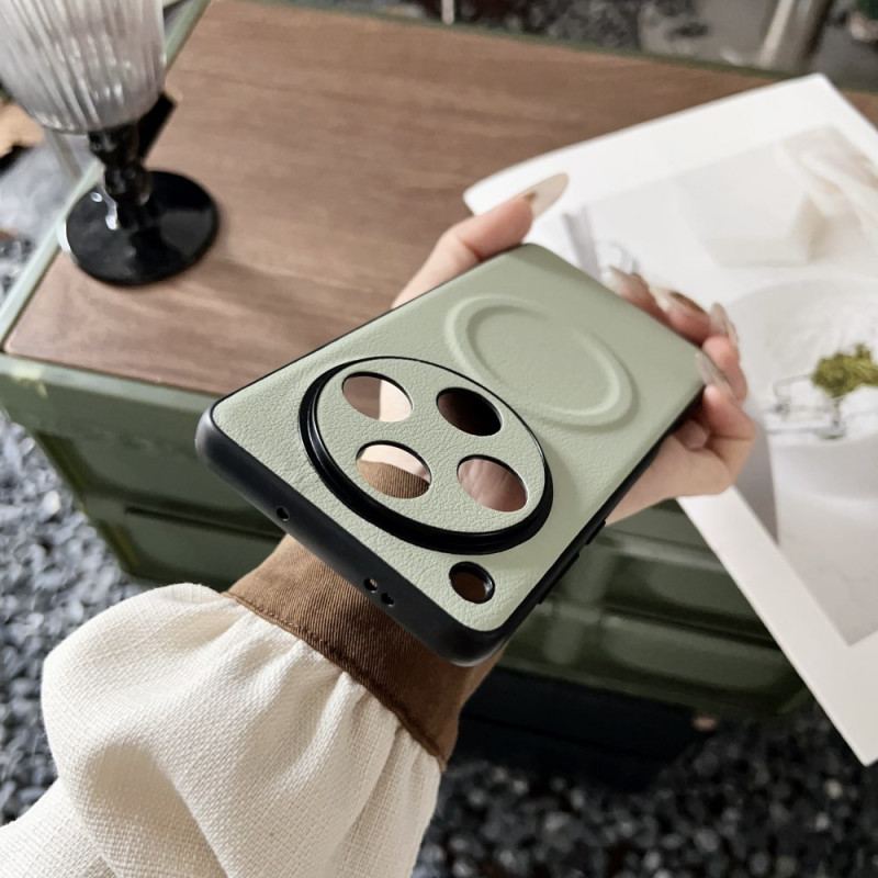 Coque Oppo Find X8 Pro 5G Compatible MagSafe Effet Cuir