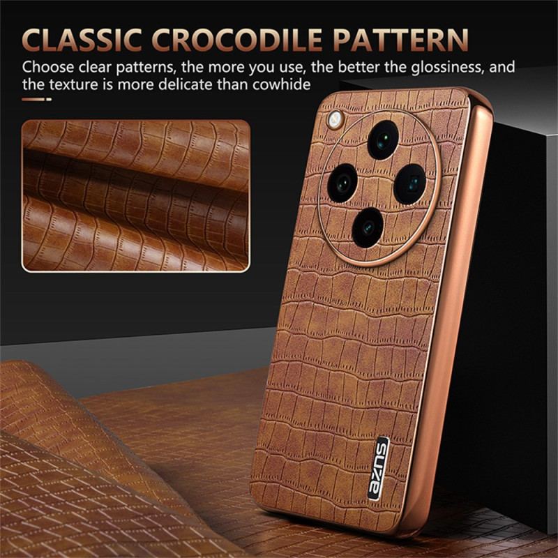 Coque Oppo Find X8 Pro 5G Effet Crocodile AZNS