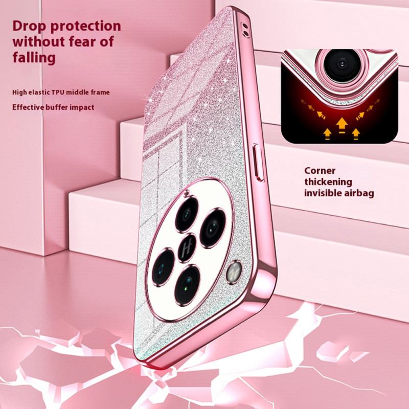 Coque Oppo Find X8 Pro Dégradé Paillettes