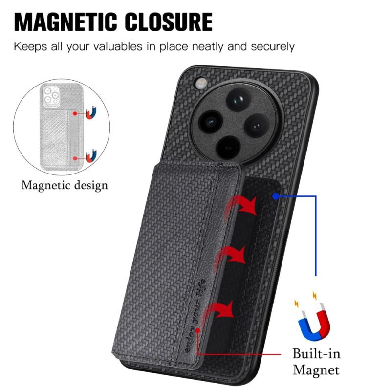 Coque Oppo Find X8 Pro Porte-Cartes RFID