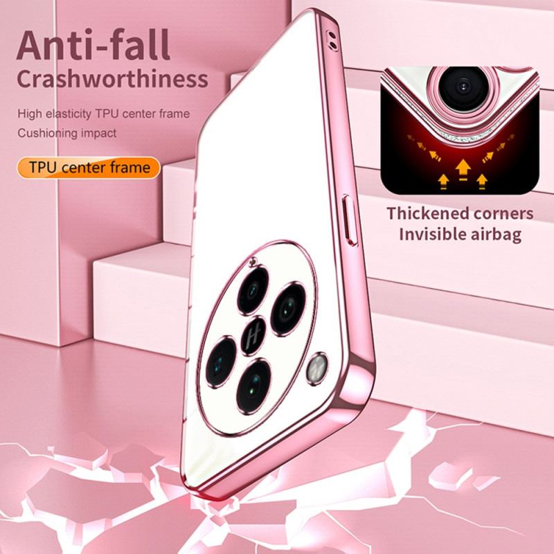 Coque Oppo Find X8 Pro Rebords Style Métal