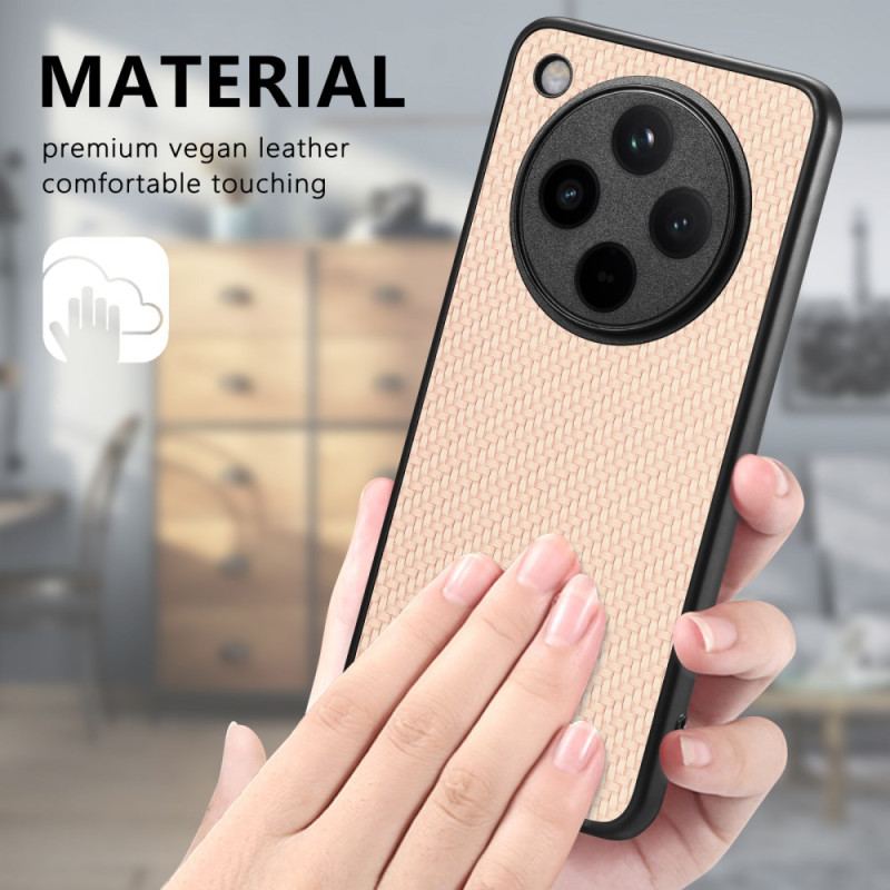 Coque Oppo Find X8 Pro Texture Fibre Carbone