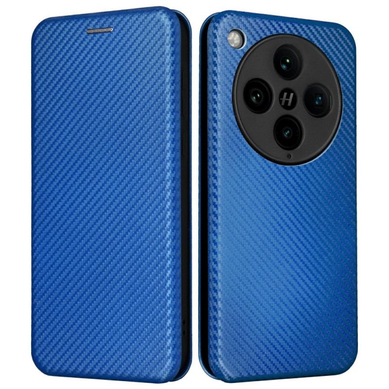 Flip Cover Oppo Find X8 Pro Fibre Carbone