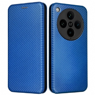 Flip Cover Oppo Find X8 Pro Fibre Carbone