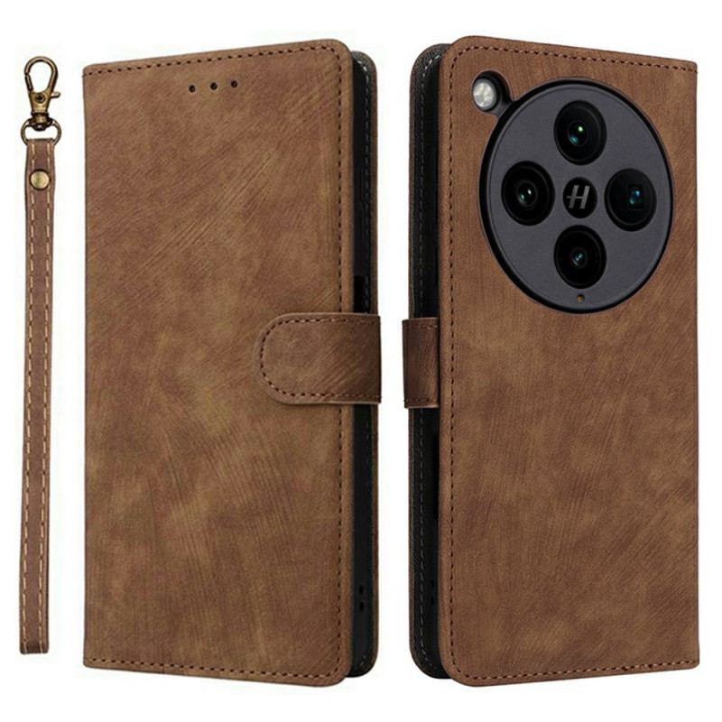 Housse Oppo Find X8 Pro Effet Daim Protection RFID