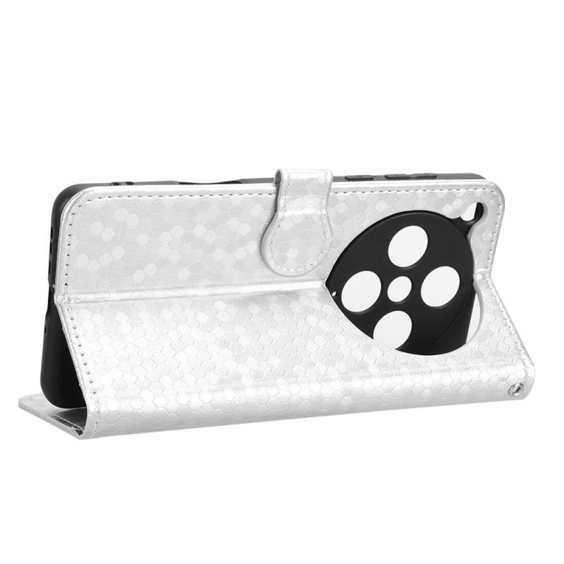 Housse Oppo Find X8 Pro Points Brillants à Lanière