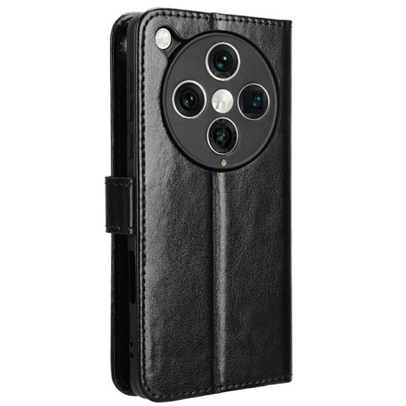 Housse Oppo Find X8 Pro Simili Cuir Flashy