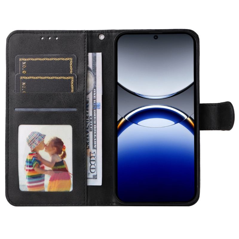 Housse Oppo Find X8 Pro Simili Cuir à Lanière