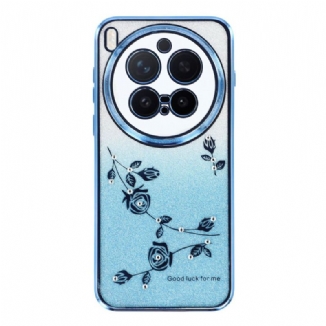 Coque Vivo X300 Pro Fleurs et Strass
