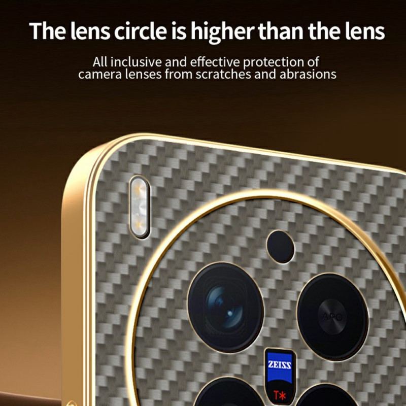 Coque Vivo X300 Pro Texture Fibre de Carbone