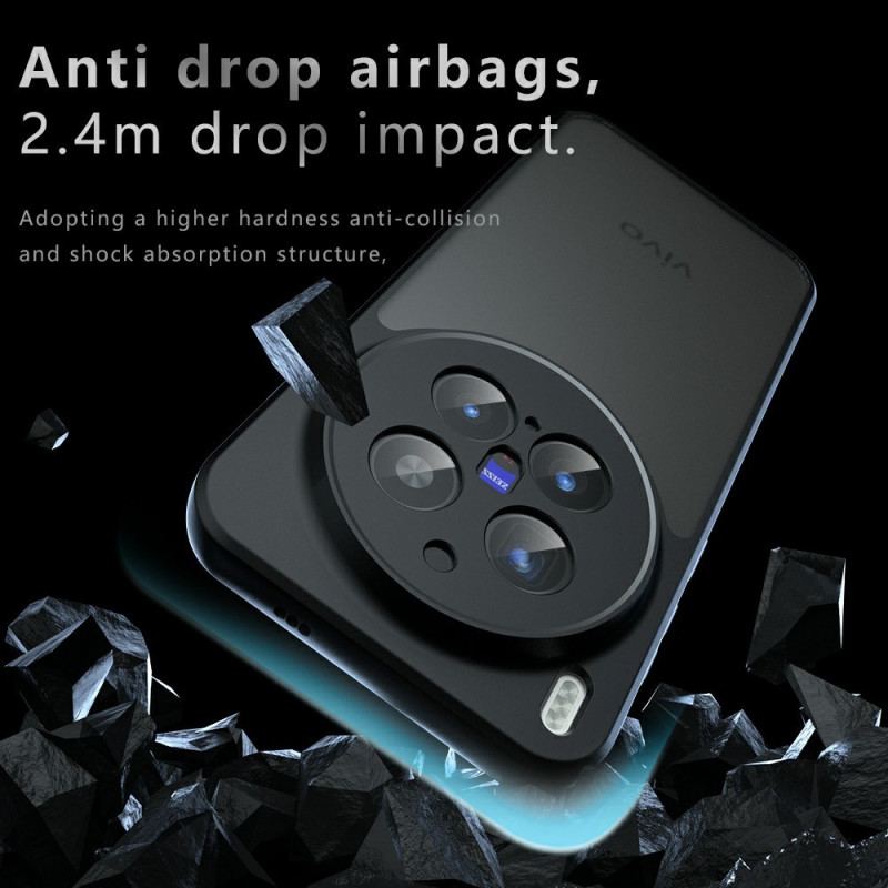 Coque Vivo X300 Pro Transparente Noire Mat