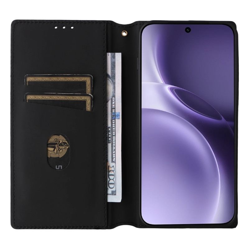 Flip Cover Vivo X300 Pro Motif Losange