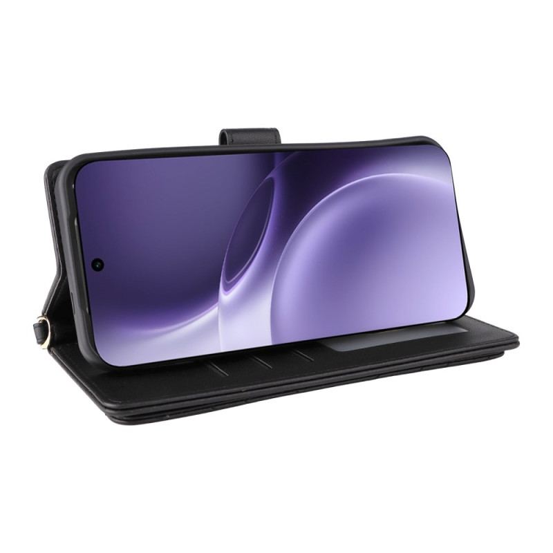 Housse Vivo X300 Pro Matelassée avec Lanière et Bandoulière