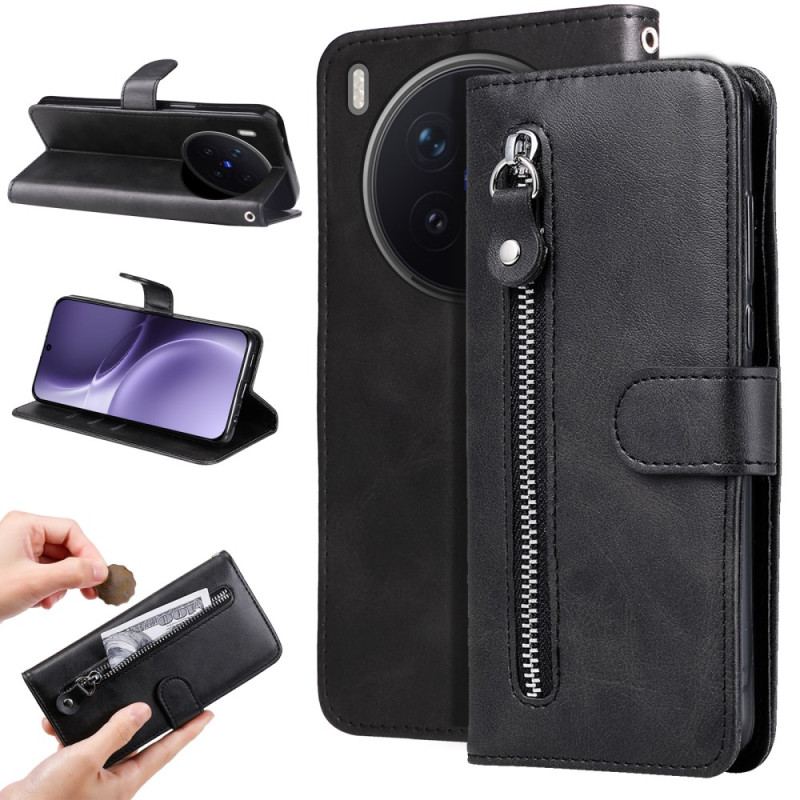 Housse Vivo X300 Pro Poche Zippée