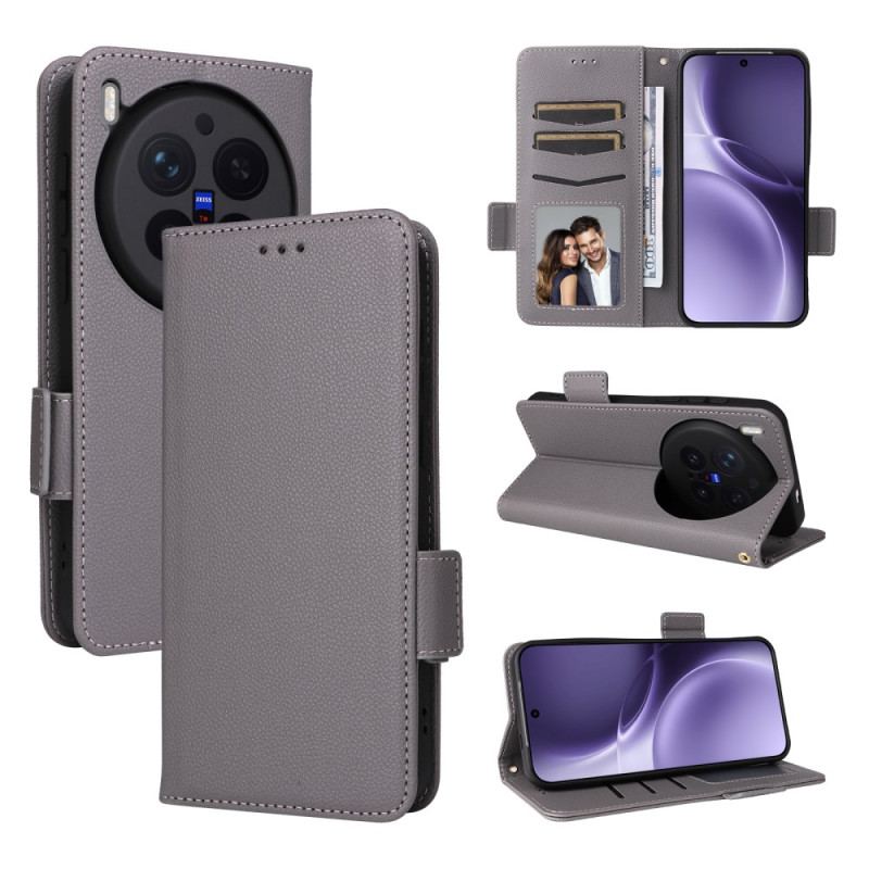 Housse Vivo X300 Pro Simili Cuir à Lanière