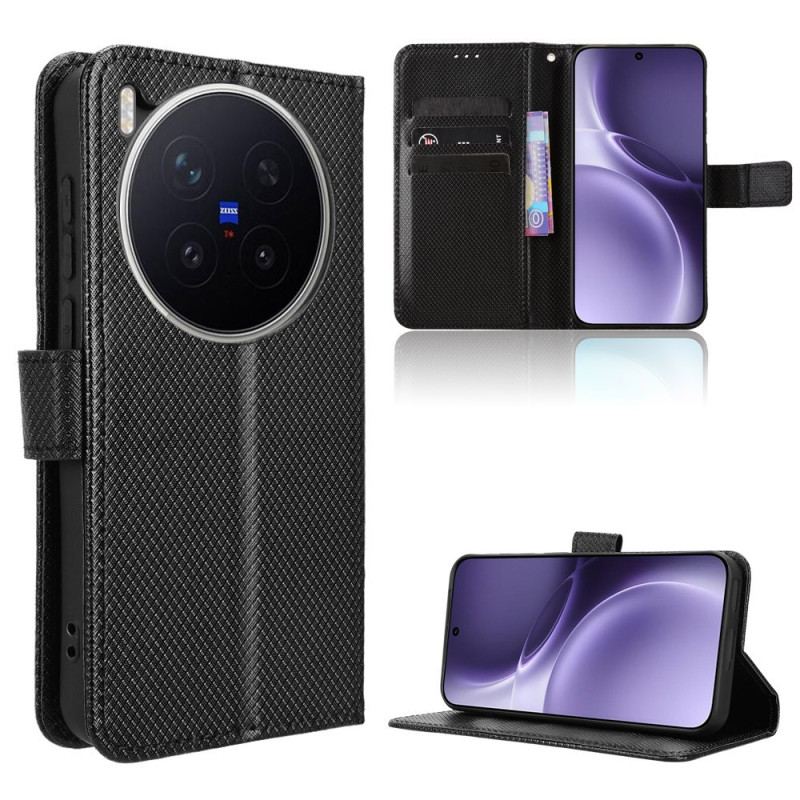 Housse Vivo X300 Pro Texture Diamants