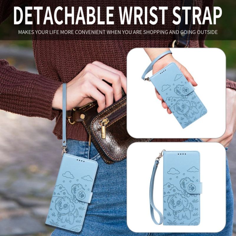 Housse X300 Pro Motif Chien à Lanière