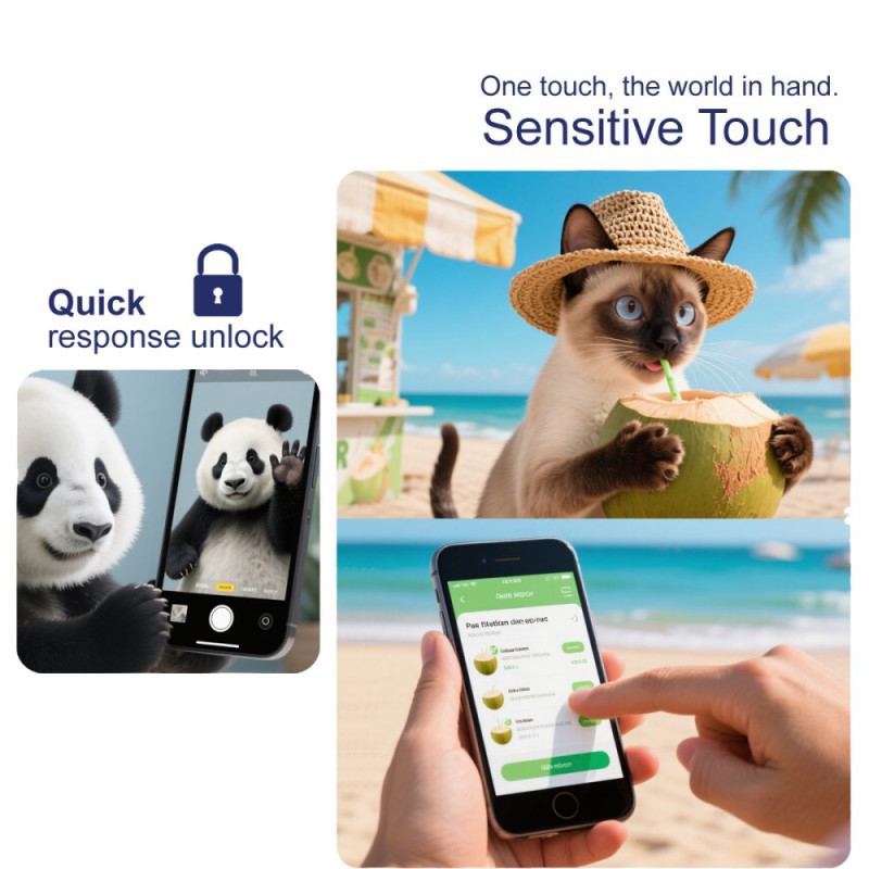 Protection en Verre Trempé pour Écran Vivo X300 Pro Cadre d'Installation (déverrouillage par empreinte digitale)